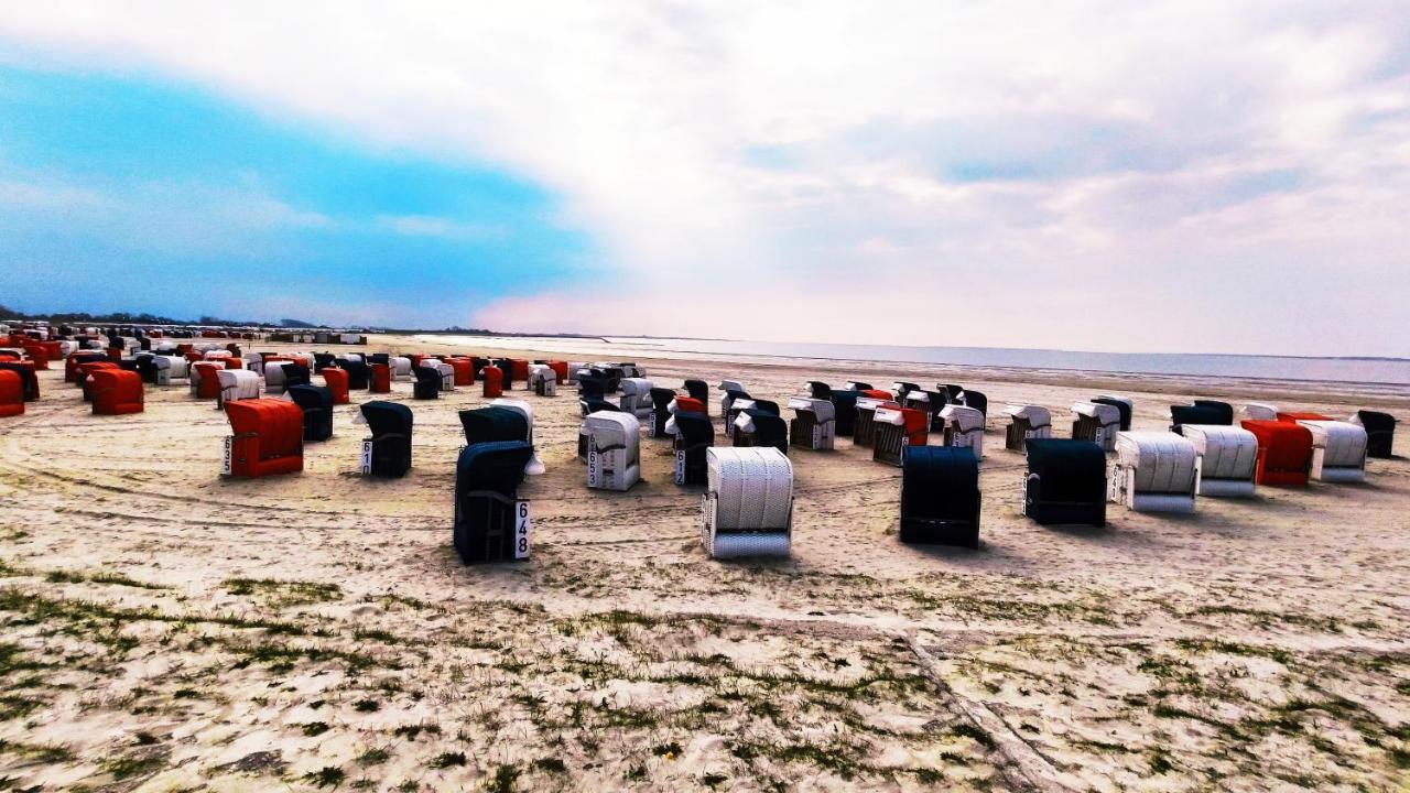 Nordsee Ferienwohnung Nord Dornumersiel Exteriör bild